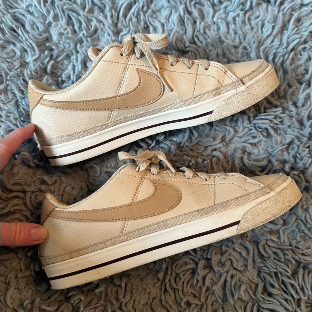 Women's Nike Court Legacy NN Tan - Picture 2 of 6